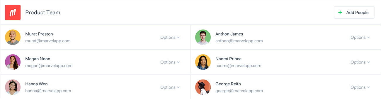 Marvel Online Design Collaboration Feedback Platform