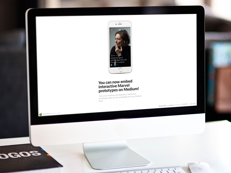 You Can Now Embed Marvel Prototypes Into Your Websites, Blogs and ...
