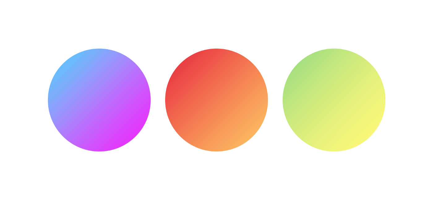 Are Gradients The New Colors?