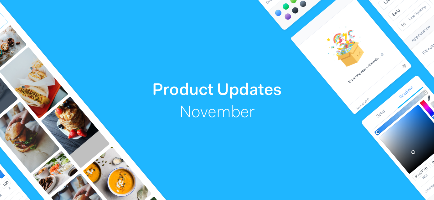 November’s Product Updates