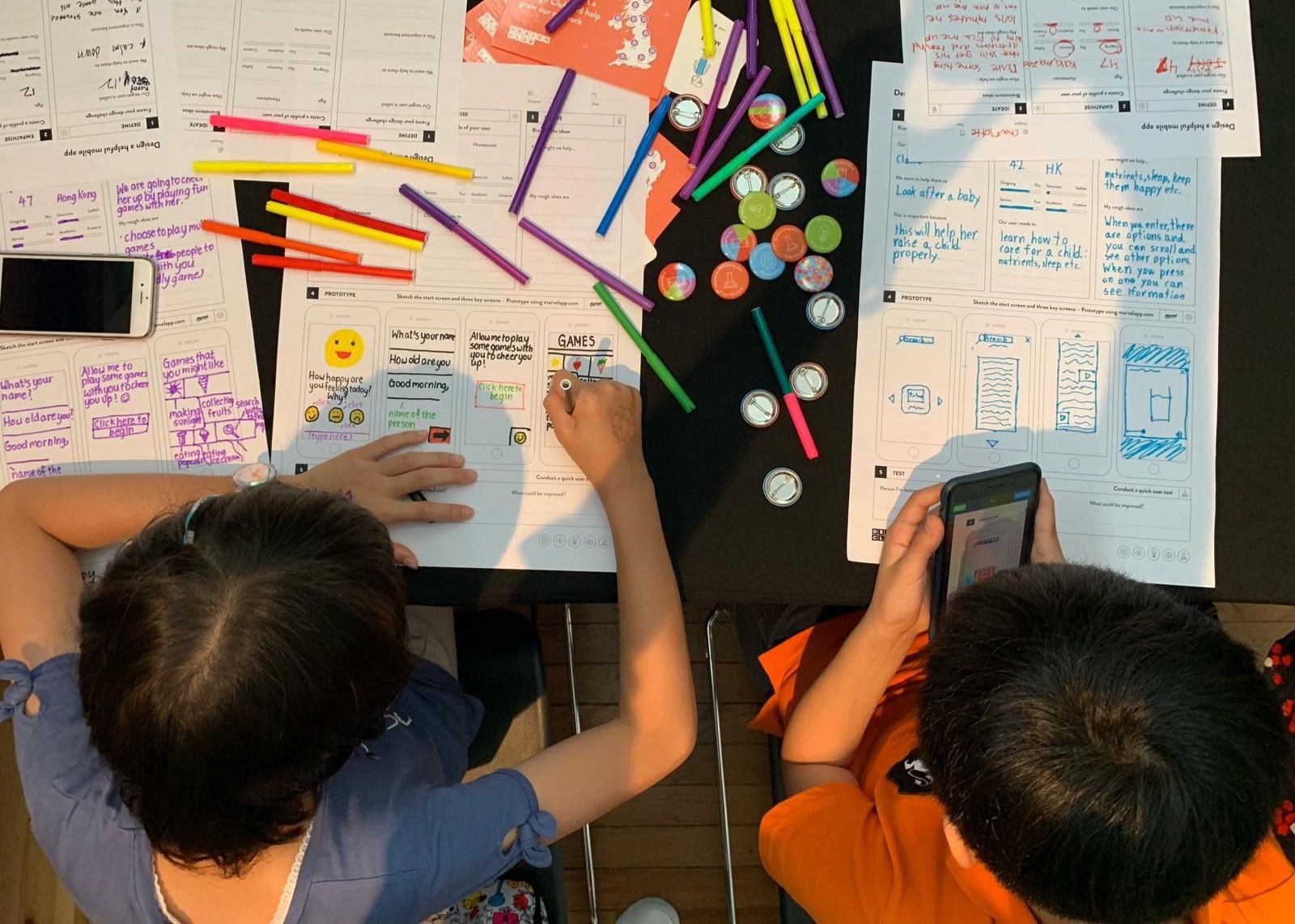 How to Run a Design Thinking Workshop for your Kids from Home